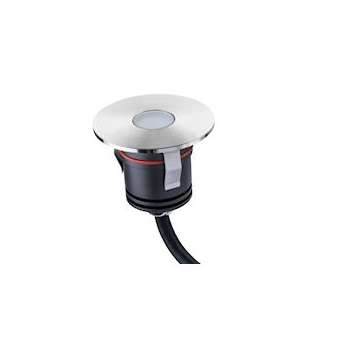 LUNA DECO OPAL encastré de sol argent LED 3W 3000K 24V classe III IP67|Sg lighting-NOL630043