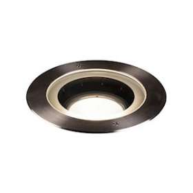 DASAR 270, encastré de sol extérieur, symétrique, rond, noir mat/inox brossé, L|SLV-DC51002897