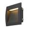 DOWNUNDER OUT L, encastré mural extérieur, anthracite, LED, 4W, 3000K, IP55