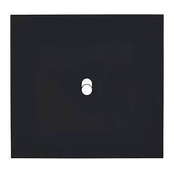 Façade DESIR NOIR SOFT TOUCH SIMPLE B1|Modelec-MD8131-808