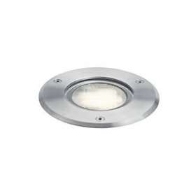 LUXSOL 2 - Encastré Sol Ext. GX53 IP67 IK10, rond, inox, lampe non incl.|Aric-ARI1749