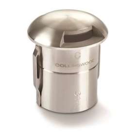Mini dôme GL100 en inox 316, 1W, 3000K, 2 fenêtres de 180DEG|Collingwood-SLHGL100DX2230