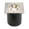 ROCCI, carré, encastré de sol ext., 9,8W, Inox 316, LED 3000K IP67