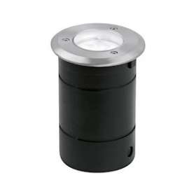 G-Lite - Enc. de sol piétonnier rond IP65 G-LitePRO GU10 50W max|Aurora-ABIENWU021SS