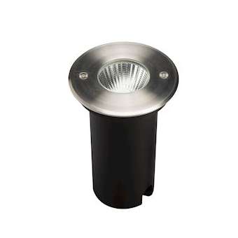COLOSS 2 - 230 rond inox brossé 3000K 770lm 10W 23DEG|Europole-POL54000