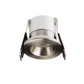 BALI LED 6 rond fixe inox brossé 3000K 1,2W 28DEG IP54|Europole-POL461600