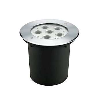 TITAN 3 - 230 rond inox 3000K 536lm 6x2W 15DEG|Europole-POL50412