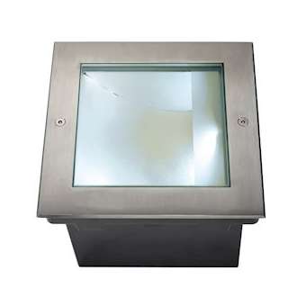 DASAR 255, carré, encastré, asymétrique, inox 316, 34W, 4000K|SLV-DC5229381