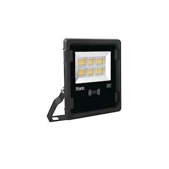 TWISTER 3 SENSOR, Proj. Ext. IP65 IK08, noir, LED 90DEG 70W, 3000K 7000lm,a/sens|Aric-ARI51237