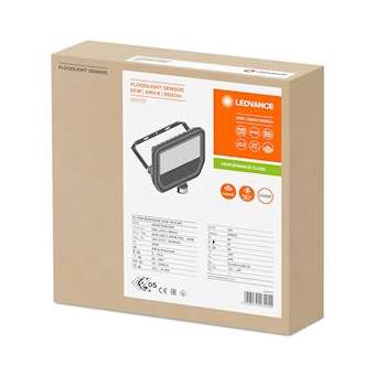 LDV FL PFM SYM100 S 50W/4000K 6000lm IP65 100DEG Blanc Projecteur Sensor LEDVANC|Ledvance-OSR461055