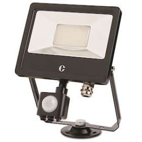 FL02, projecteur 20W couleur LED commutables, 3000K, 4000K et 6000K, IP65, PIR|Collingwood-SLHFL02BPCS
