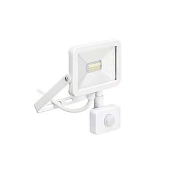 WINK 10 - Proj. Ext. IP65 IK08, blanc, LED intég. 110DEG 10W 3000K 900lm, a/sens|Aric-ARI50815
