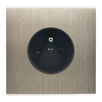 Façade CONFIDENCE LAITON ACIER SIMPLE PC|Modelec-MD8190-412M