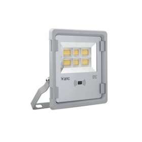 TWISTER 3 SENSOR, Proj. Ext. IP65 IK08, gris, LED 90DEG 70W, 4000K 7400lm,a/sens|Aric-ARI51234