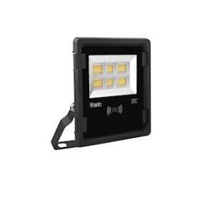 TWISTER 3 SENSOR, Proj. Ext. IP65 IK08, noir, LED 90DEG 70W, 4000K 7400lm,a/sens|Aric-ARI51236