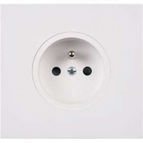 Façade DESIR BLANC SOFT TOUCH SIMPLE PC|Modelec-MD8190-810
