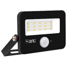 WINK 2 PIR sensor - Proj. Ext. IP65 IK08, noir, LED 110DEG 10W 3000K 1000lm|Aric-ARI51300