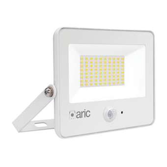 WINK 2 PIR sensor - Proj. Ext. IP65 IK08, blanc, LED 110DEG 50,6W 3000K 5000lm|Aric-ARI51305