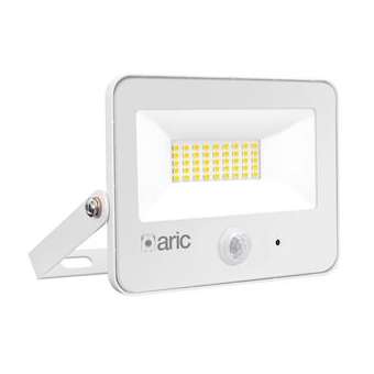 WINK 2 PIR sensor - Proj. Ext. IP65 IK08, blanc, LED 110DEG 32,4W 4000K 3300lm|Aric-ARI51309