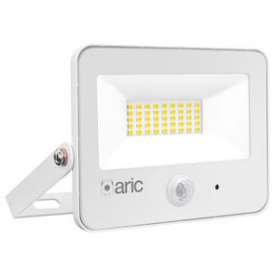 WINK 2 PIR sensor - Proj. Ext. IP65 IK08, blanc, LED 110DEG 32,4W 4000K 3300lm|Aric-ARI51309