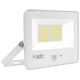 WINK 2 PIR sensor - Proj. Ext. IP65 IK08, blanc, LED 110DEG 50,6W 3000K 5250lm|Aric-ARI51311