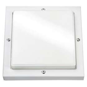 BASSI hublot carré blanc LED 10W 3000K Twilight classe II IP65|Sg lighting-NOL611188