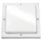 BASSO hublot carré blanc 2xE27 avec détecteur classe I IP65 IK10 850DEG|Sg lighting-NOL611199