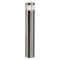 VAP SLIM 60, borne extérieure, inox brossé, E27, 20W max, IP44, inox 304|SLV-DC5230066