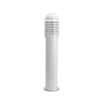 CALEO 1 - Borne Ext. IP44 IK07, blanc, E27 100W max., lampe non incl., haut.73cm|Aric-ARI1779