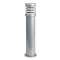 POLO - Borne Ext. IP65 IK07, gris, E27 70W max., lampe non incl., haut.70cm|Aric-ARI3126
