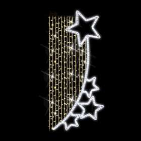 THYRA - Motif H2mxL0,9m - LED blanc chaud /blanc froid pétillant - 230V|Festilight-FEH43105LED-0P9