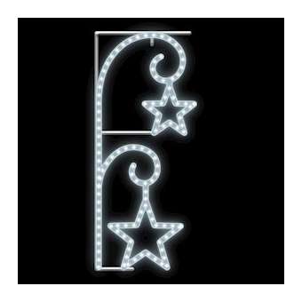 ALYA - Motif - H0,90m x L0,37m - LED blanc froid / bleu - 24V|Festilight-FEH40551LED-03