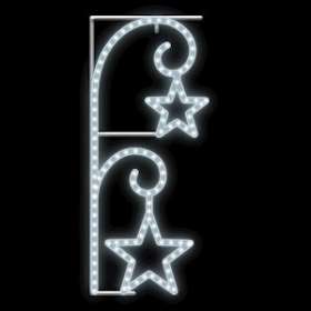 ALYA - Motif - H0,90m x L0,37m - LED blanc froid / bleu - 24V|Festilight-FEH40551LED-03