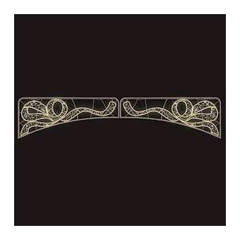 GABRIEL DOUBLE - LMF - H1,2m x L6m - LED blanc chaud - 230V|Festilight-FEH46238MIL-2-9P0