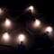 GUINGUETTE -Guirlande filament L4,5m- 10LED Blanc chaud- 230V