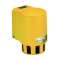 AS300 SIRENE PUISSANTE ROTATIVE JAUNE 230VCA 127dB (à 1m) IP55