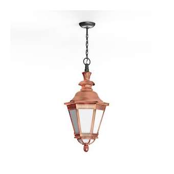 Citadelle N° 1 led 35w 3000DEGk Cuivre patiné sans vernis 083|Roger Pradier-PRR116003083