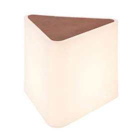 KENGA 45, luminaire mobile extérieur, blanc/bois, E27, 24W max, IP54|SLV-DC5227550