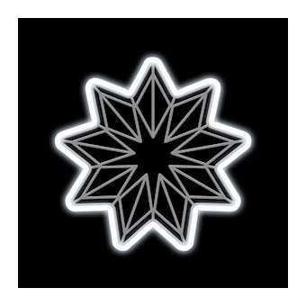 HENRY - LMF - Étoile - Ø75cm - LED blanc froid - 230V|Festilight-FEH46003MIL-0