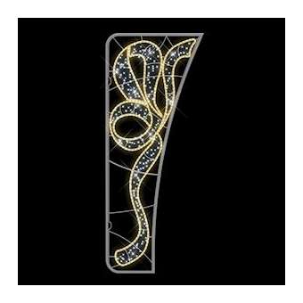 GABRIEL - LMF - Motif - H3m x L1.2m - LED blanc chaud - 230V|Festilight-FEH46238MIL-9P0