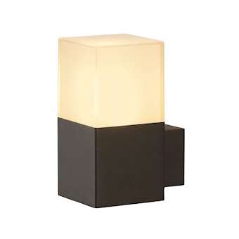 GRAFIT, applique extérieure, carré, anthracite, E27/TC-DSE, 11W max, IP44|SLV-DC5231205