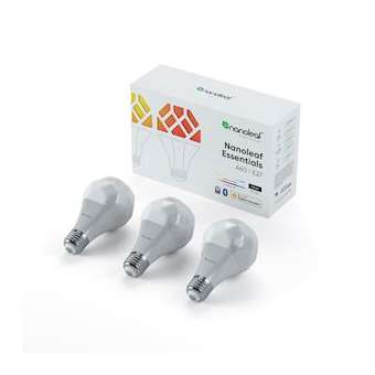Nanoleaf Essentials Smart A19 Bulb E27 3PK|Nanoleaf-NNFNL45-0800WT240E27-3PK