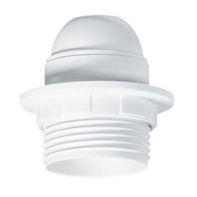 Douille culot E27 à chemise demi-filetée et bague matière isolante 4A 150W|Legrand-LEG091134
