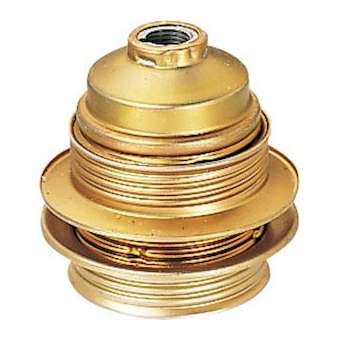 Douille acier laitonné E27 DB M10|Ebenoïd-EBE47136