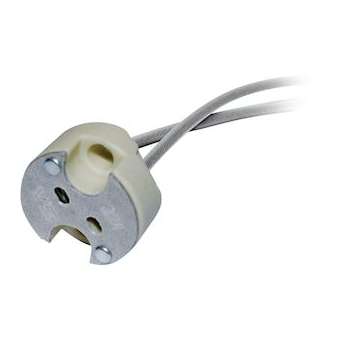 Douille gu5.3 + 2 fils 140mm|Ebenoïd-EBE47911