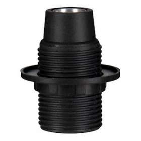 Douille E14 Tp Filetée + Bague Noir|Bailey-BIY141116