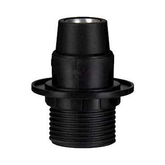 Douille E14 Tp Semi-Filetée + Bague Noir|Bailey-BIY141114