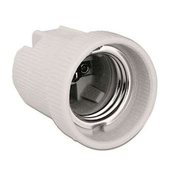 Douille E27 porcelaine sans étrier|Aurora-ABIDA377