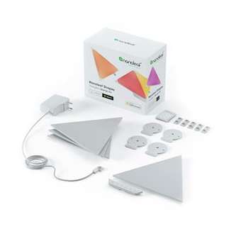 Nanoleaf Shapes Triangles Starter Kit 4PK|Nanoleaf-NNFNL47-2002TW-4PK