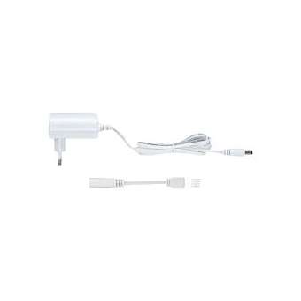 Alimentation LED Universal Plug-In 12W 230/12V DC blanc plastique|Paulmann-PUA79832